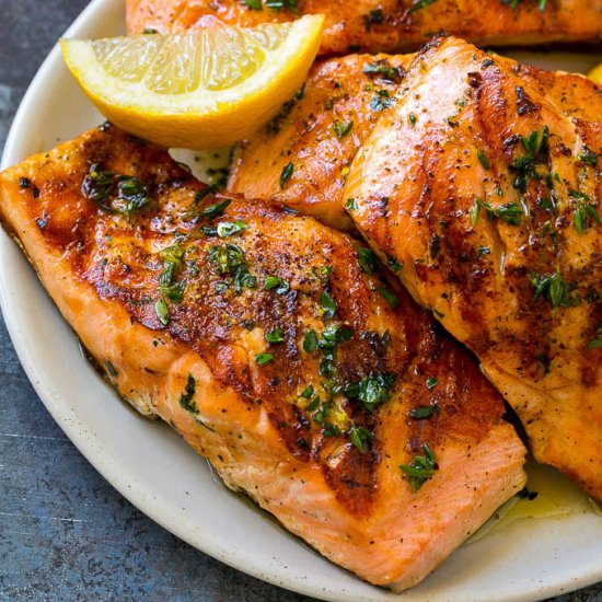Marinated Salmon