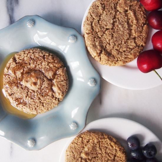 Paleo Maple Sugar Cookies