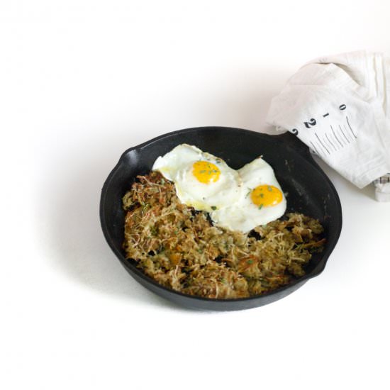 Parmesan-Thyme Hash Browns
