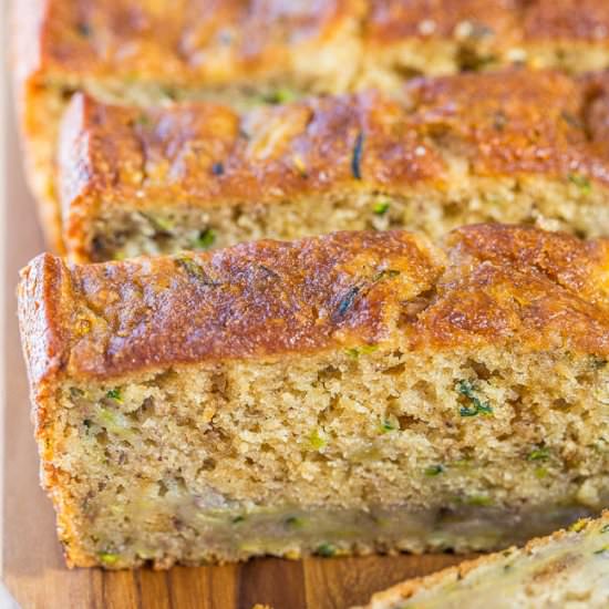 Zucchini Banana Bread