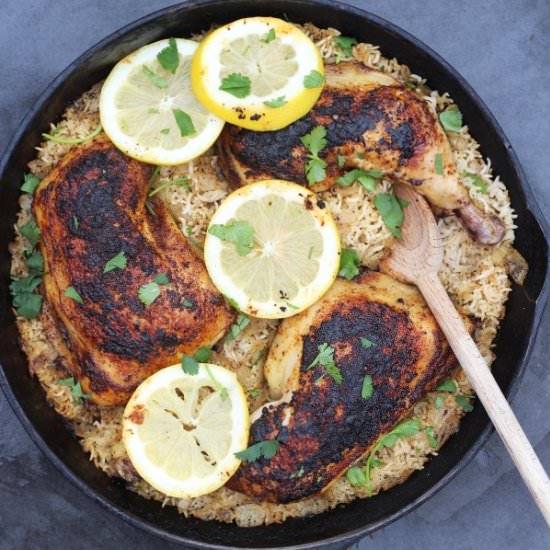 One Pan Chicken and Rice