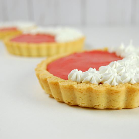 Summer Rhubarb Tarts