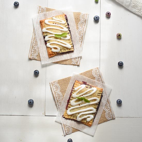 Homemade Blueberry Toaster Tarts