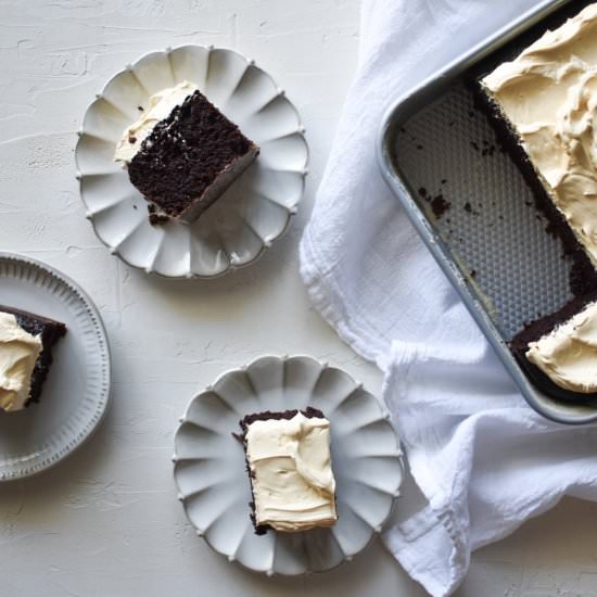 Salted Caramel & Chocolate Cake