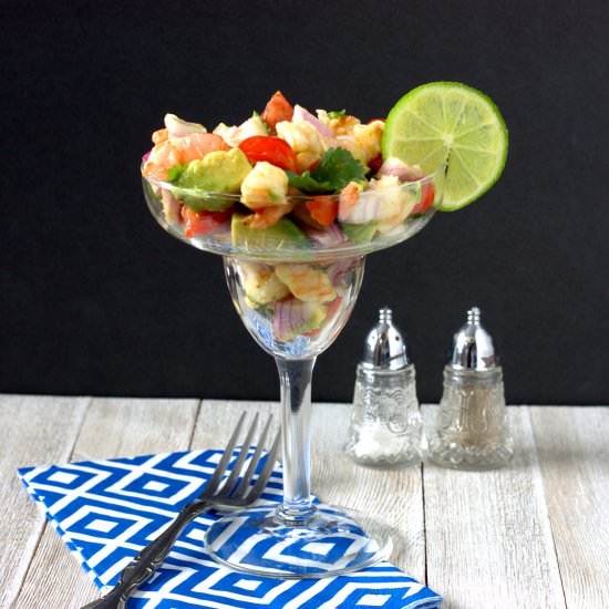Simple Shrimp Ceviche