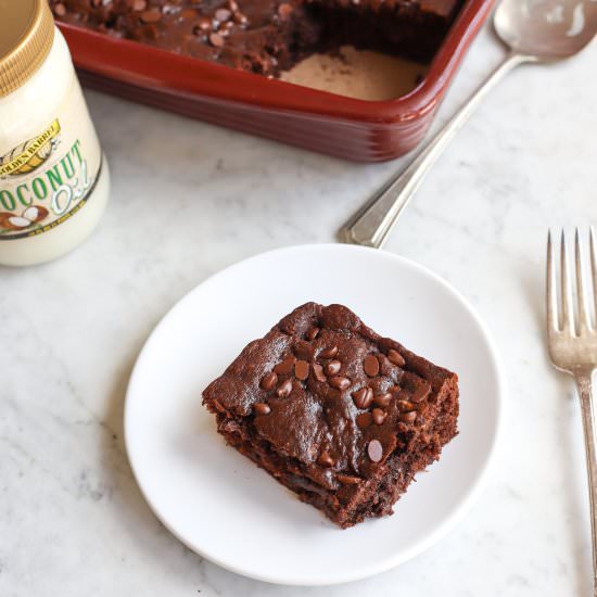 Easy Chocolate Banana Cake