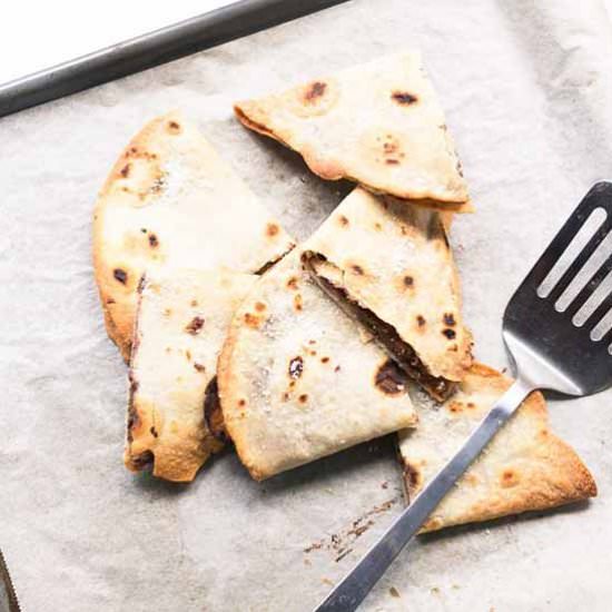 Sweet quesadillas
