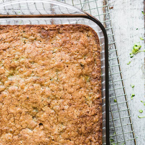 Old Fashioned Zucchini Cake