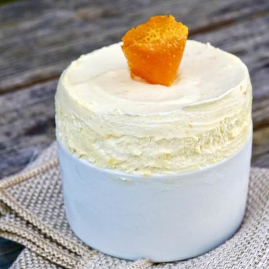 Frozen Grand Marnier Soufflé