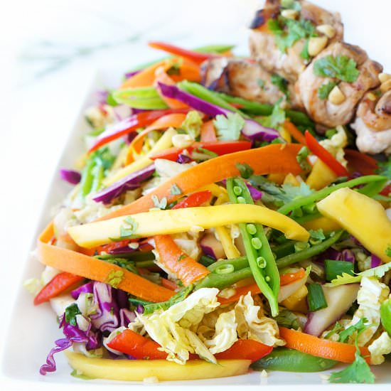 RAINBOW DETOX SALAD