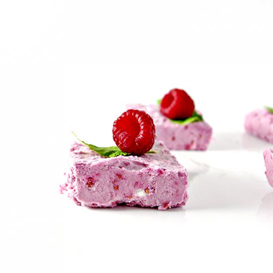 Raspberry Coconut Fudge