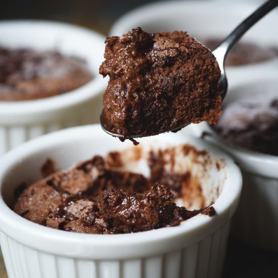 Low-Carb Chocolate Soufflé