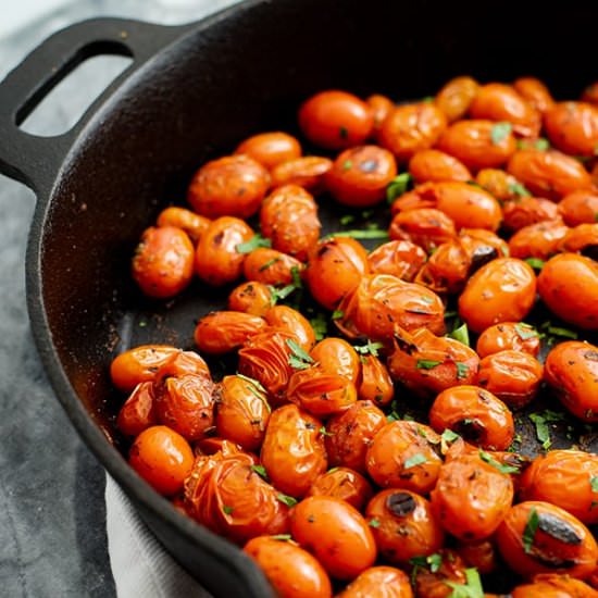 5 Minute Blistered Tomatoes