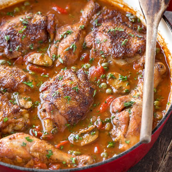 Chicken Cacciatore