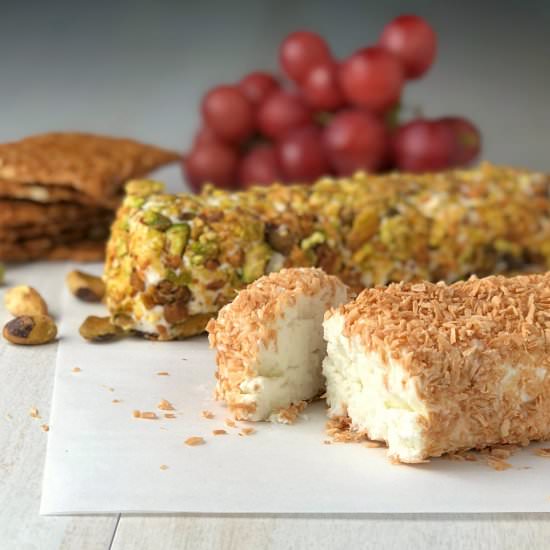 Honey Crunch Goat Cheese