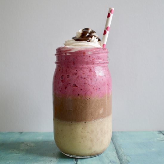Neapolitan Milkshake