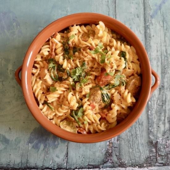 Smoked Chicken Sausage Pasta
