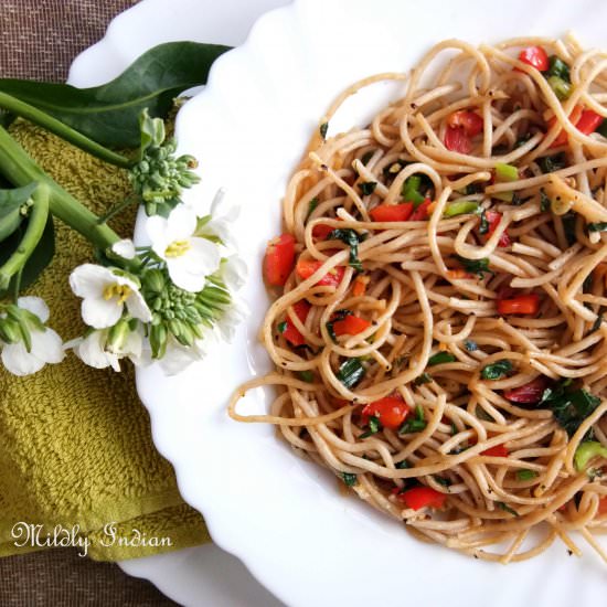 Spicy spaghetti