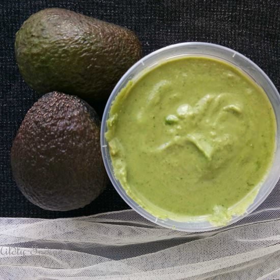 Avocado green chutney