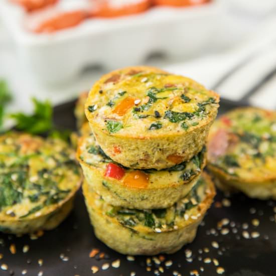 Healthy Sweet Potato Egg Cups