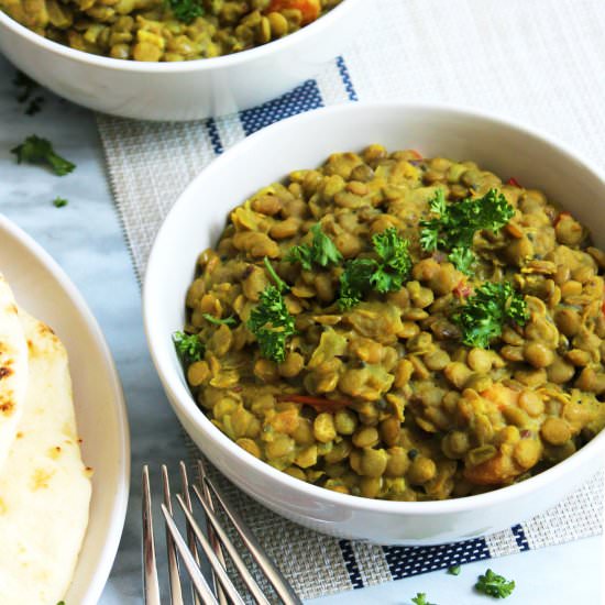 Green Lentil Daal