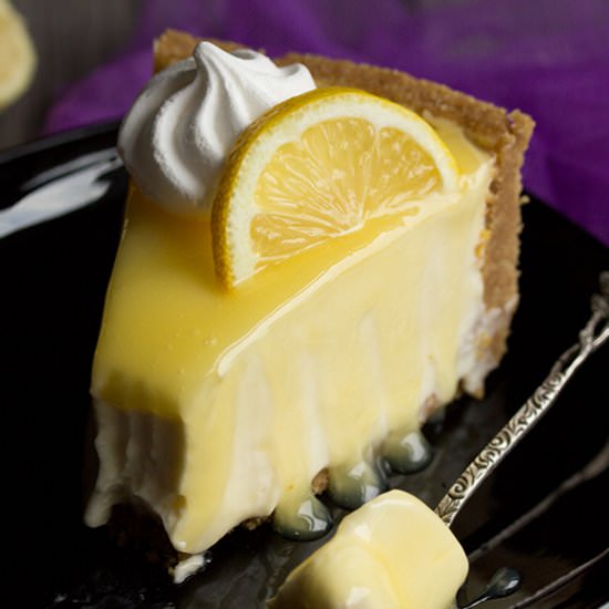 Best EVER No Bake Lemon Cheesecake