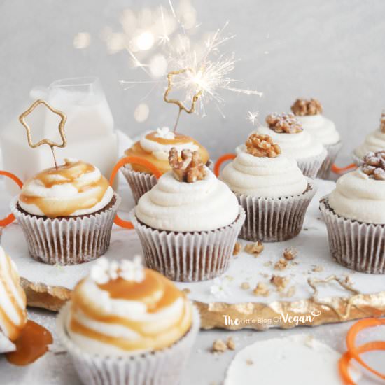 Carrot cake cupcakes