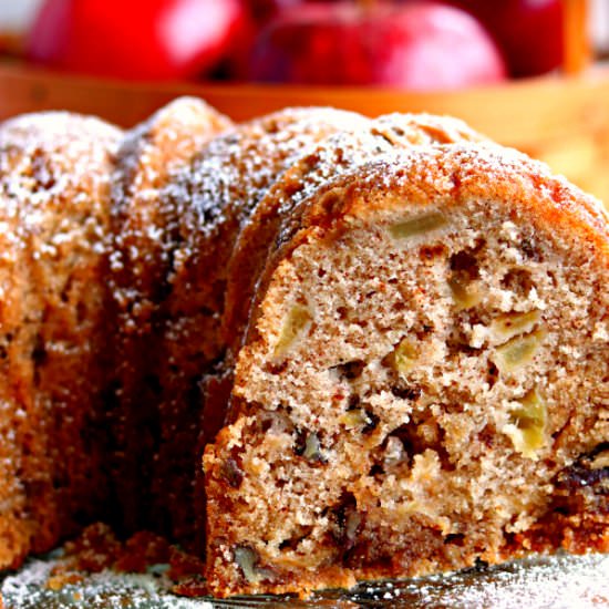 Gluten-Free Apple Dapple Bundt Cake