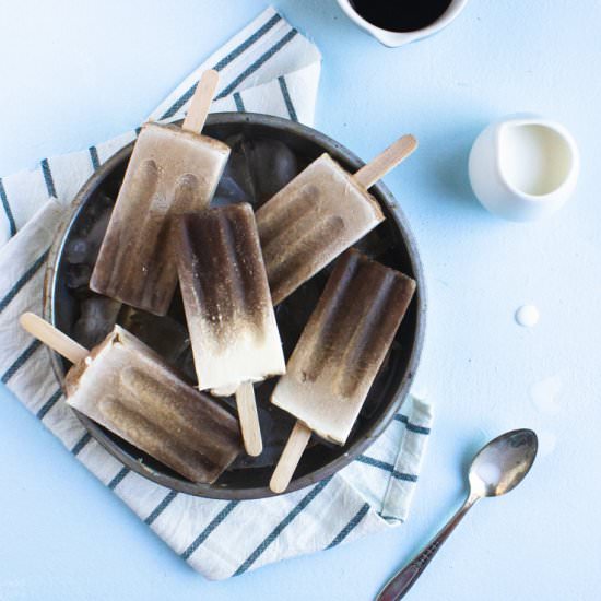 Cold Brew Mocha Popsicles