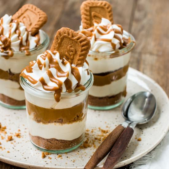 No-Bake Lotus Biscoff Cheesecake