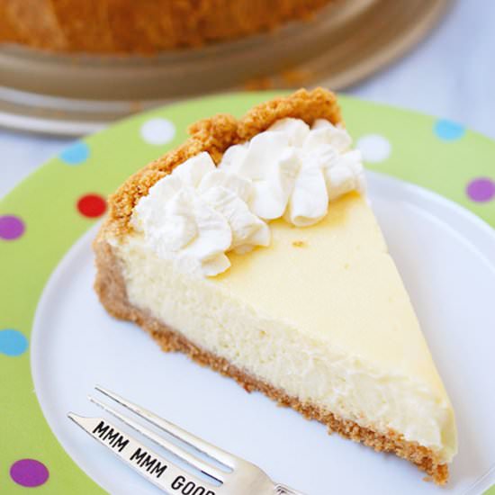 Key lime cheesecake