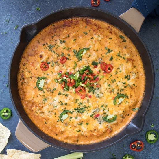Spicy Buffalo Chicken Dip