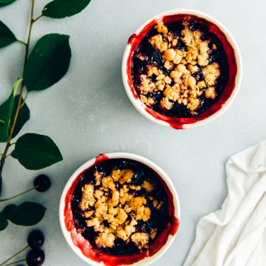 Fresh Cherry Crisp