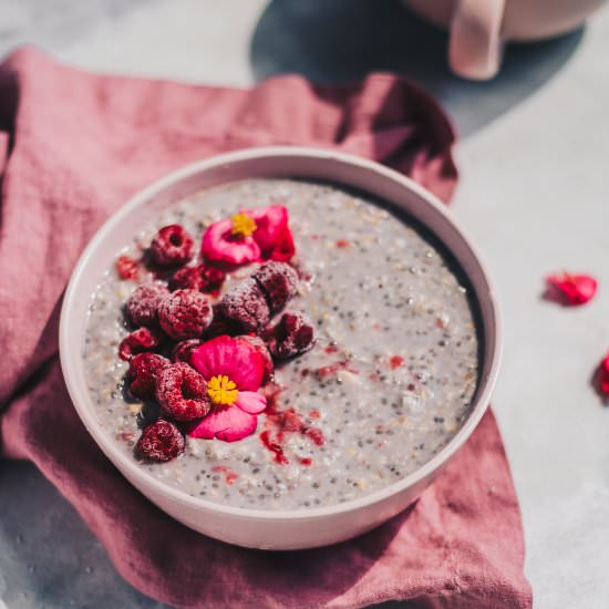 Collagen Raspberry Oatmeal