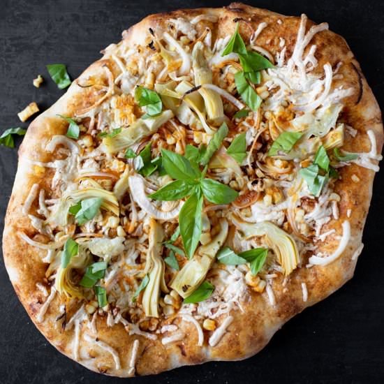 Bourbon Smoked Pizza