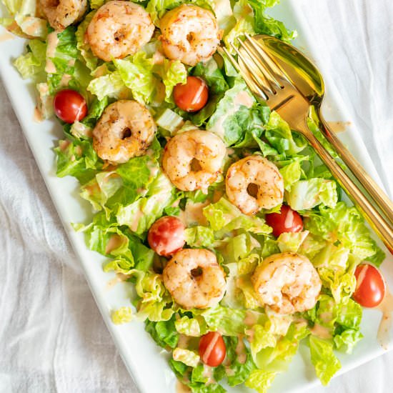 Bang Bang Shrimp Salad