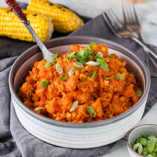 Vegan Romesco Potato Salad