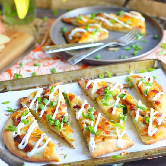 Loaded Baked Potato Flatbread