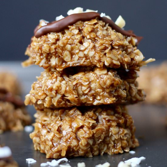 Almond Butter No Bake Cookies
