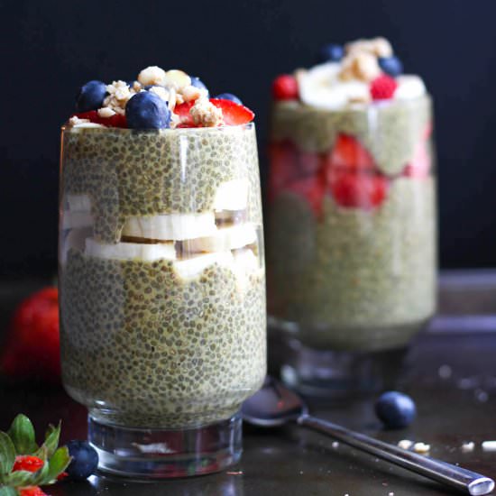 Golden Milk Chia Seed Pudding