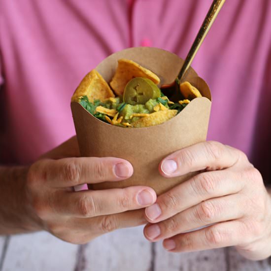 Vegan walking tacos