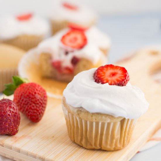 Vegan Strawberry Shortcake