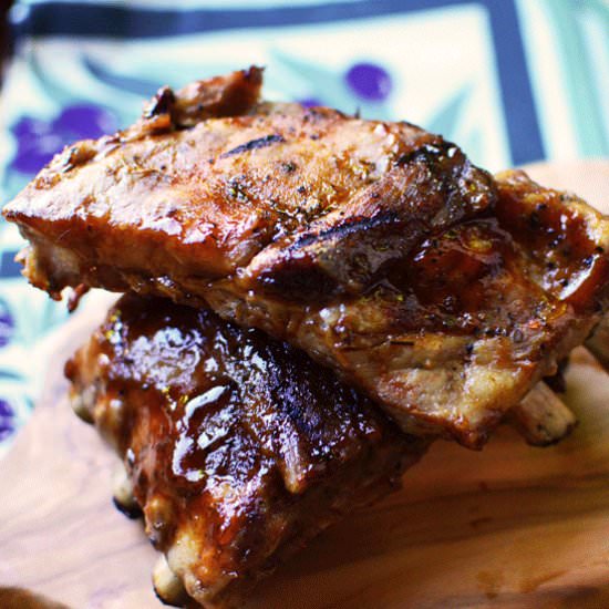 BBQ Basted Baby Back Ribs