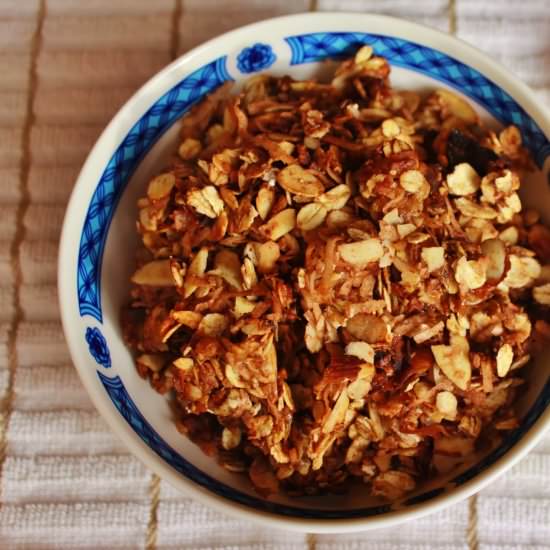 Chocolate Coconut Granola