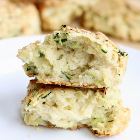 Zucchini Cheddar Scones