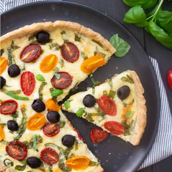 Cheese and Tomato Pie
