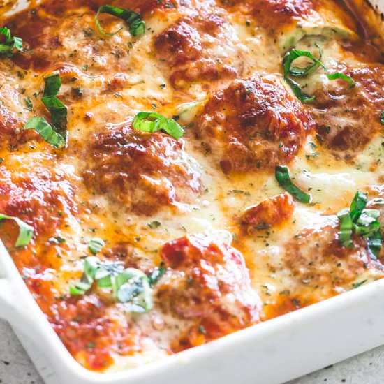 Zucchini Lasagna Roll Ups