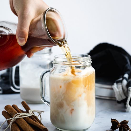 Iced Dairy Free Chai Tea Latte