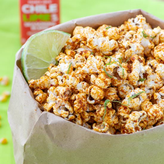 Sweet and Spicy Chile Lime Popcorn