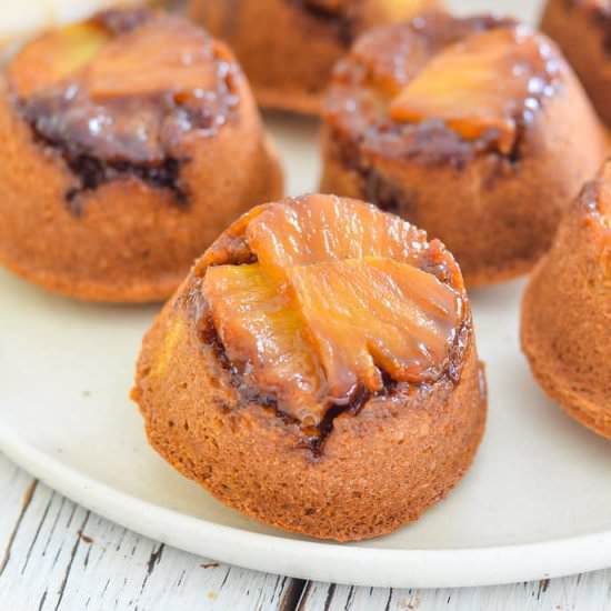 Pineapple Upside Down Cupcakes